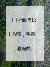 「楠楠自语」彩蛋，手雷，邋遢帅