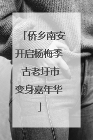 侨乡南安开启杨梅季 古老圩市变身嘉年华