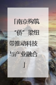 南京构筑“侨”梁纽带推动科技与产业融合