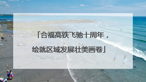 合福高铁飞驰十周年，绘就区域发展壮美画卷