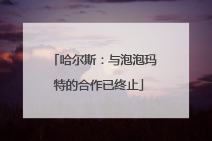 哈尔斯：与泡泡玛特的合作已终止