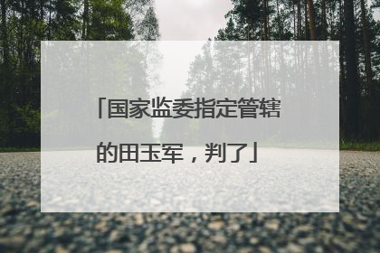 国家监委指定管辖的田玉军，判了