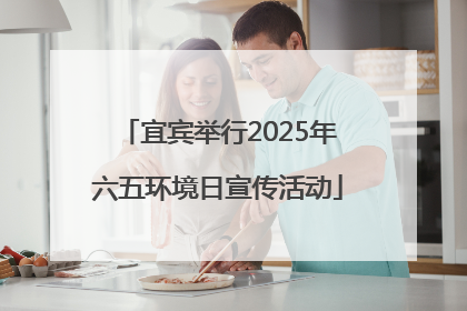 宜宾举行2025年六五环境日宣传活动