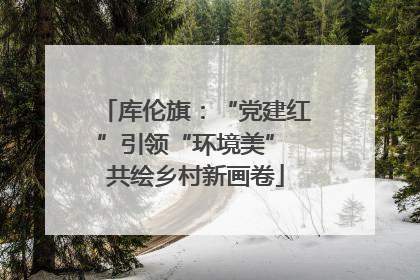 库伦旗：“党建红”引领“环境美” 共绘乡村新画卷