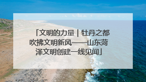 文明的力量｜牡丹之都吹拂文明新风——山东菏泽文明创建一线见闻