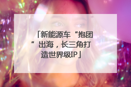 新能源车“抱团”出海，长三角打造世界级IP