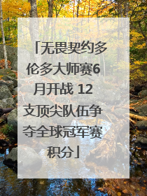 无畏契约多伦多大师赛6月开战 12支顶尖队伍争夺全球冠军赛积分