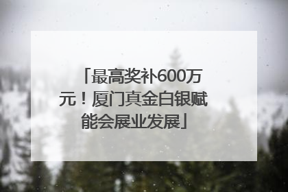 最高奖补600万元！厦门真金白银赋能会展业发展