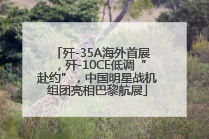 歼-35A海外首展，歼-10CE低调“赴约”，中国明星战机组团亮相巴黎航展