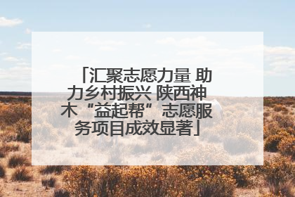 汇聚志愿力量 助力乡村振兴 陕西神木“益起帮”志愿服务项目成效显著