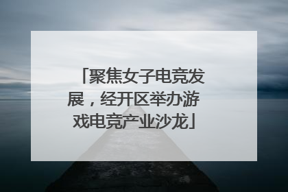 聚焦女子电竞发展，经开区举办游戏电竞产业沙龙