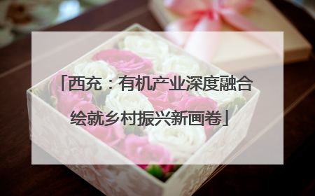 西充：有机产业深度融合 绘就乡村振兴新画卷
