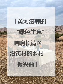 黄河滋养的“绿色生意” 唱响长清区沿黄村的乡村振兴曲