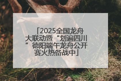2025全国龙舟大联动暨“划遍四川”德阳端午龙舟公开赛火热备战中
